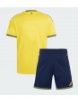 Al-Nassr Heimtrikotsatz für Kinder 2026-27 Kurzarm (+ Kurze Hosen)